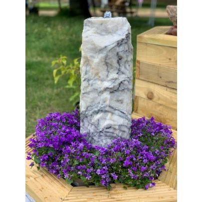 Eastern Purple Monolith (75x25x25) Solar Water Feature