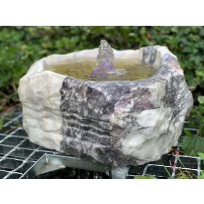 Eastern Purple Babbling Fountain (17x35x35) Water Feature