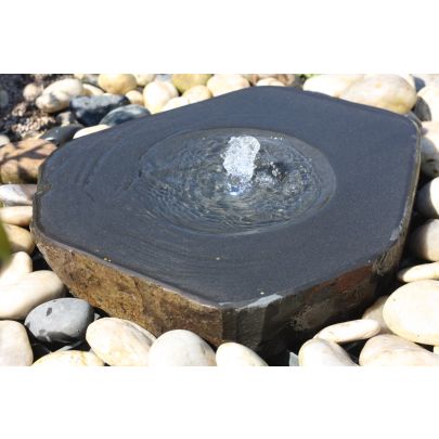 Eastern Babbling Basalt Large (10x65x65) Solar Water Feature