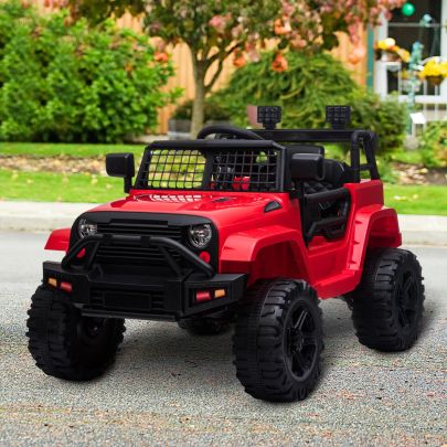 12V Kids Electric Ride On Car Truck Toy SUV with Remote Control for 3-6 Yrs