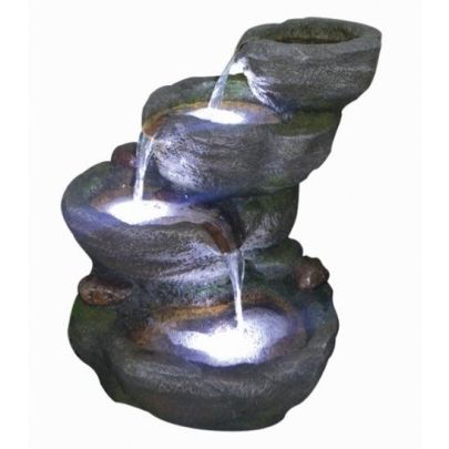 3 Fall Rock Water Feature by Aqua Creations