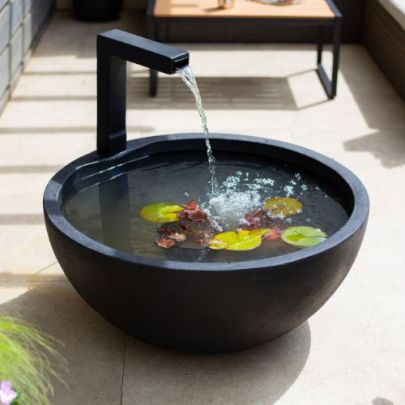 Kelkay Patio Pond Large Modern Solar Water Feature