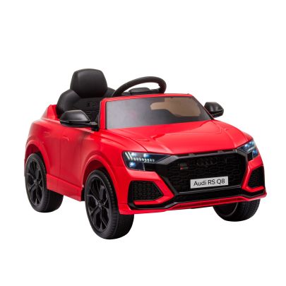 Audi RS Q8 6V Kids Electric Ride On Car Toy w/ Remote USB MP3 Bluetooth Red