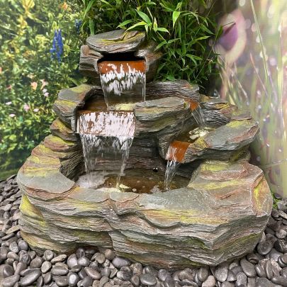 Andesite Grand Stone Water Feature