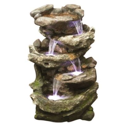 Rock & Wood Falls Water Feature