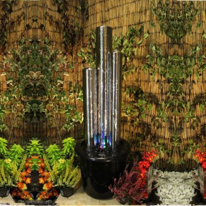 1.08 Stainless Steel Tube Modern Water Feature