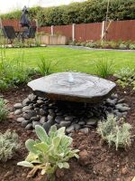 Eastern Basalt Slab With Plinth (21x65x65) Water Feature