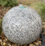 Eastern Grey Granite Polished Sphere (35x35x35) Solar Water Feature