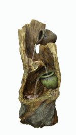 Rustic Woodland Pots Water Feature