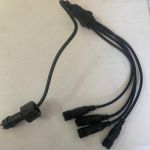 4 Way Splitter Cable Single Pin to Double Pin