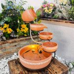 Teracotta Traditional Solar Water Feature
