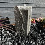 Rainbow Grey Column 40cm Natural Stone Water Feature