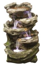 Rock & Wood Falls Water Feature