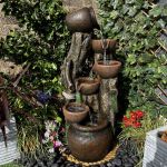 6 Flowing Bowls Traditional Water Feature