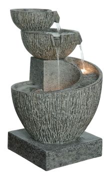Basildon Pouring Bowls Contemporary Solar Water Feature