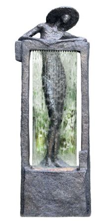 Monetta Granite Lady Contemporary Water Feature