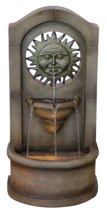 Edgemere Sun Face Traditional Water Feature