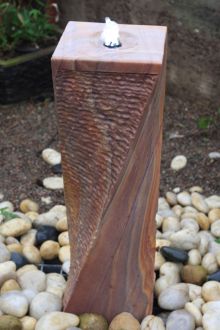Eastern Twist With Two Chisslled Sides Two Honed (65x20x20) Water Feature