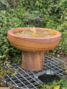 Eastern Bowl With Large Round Column (65x45x45) Water Feature