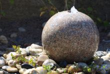 Eastern Pinky Granite Polished Sphere (35x35x35) Water Feature
