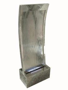 Cairo Stainless Steel Modern Metal Water Feature