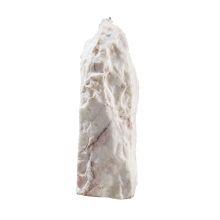 Marble Monolith Pearl White 50cm Natural Stone Water Feature