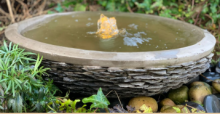 Eastern Slate Bowl (15x60x60) Solar Water Feature