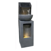 Pouring Rain Basin Contemporary Water Feature