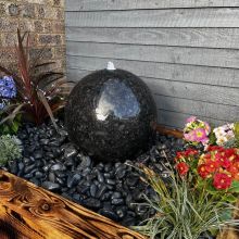Granite Polished Sphere 40cm Natural Stone Water Feature