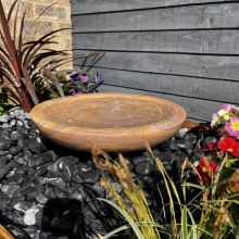 Rainbow Sandstone Babbling Bowl 45cm Natural Stone Water Feature