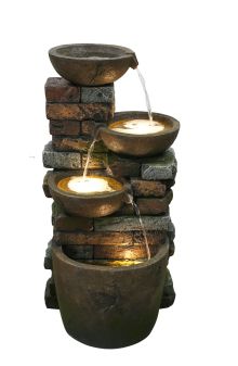 Braga Pouring Bowls Traditional Water Feature
